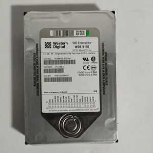 WDE9100 - Western Digital 9.1GB 7200 RPM SCSI 3.5" HDD 80 pin